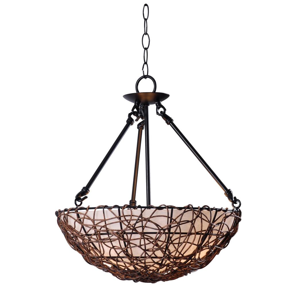 Agen 3-light Semi Flush Light Fixture