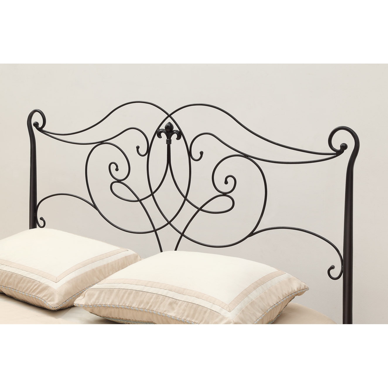 Satin Black Queen/ Full size Headboard/ Footboard