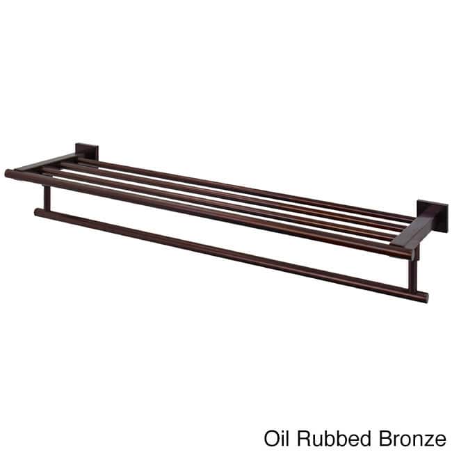 VIGO Allure Hotel-Style Rack and Towel Bar in Oil Rubbed Bronze