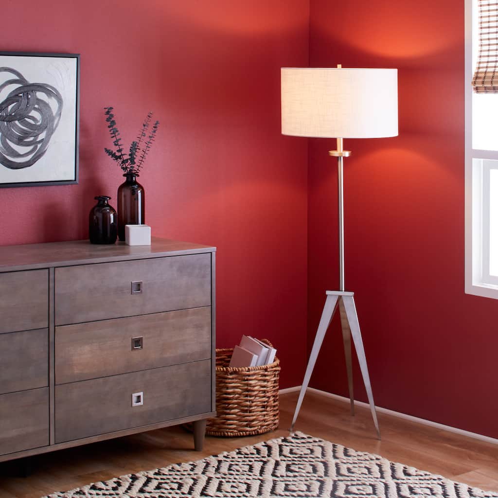 Caperana 1-light Steel Floor Lamp