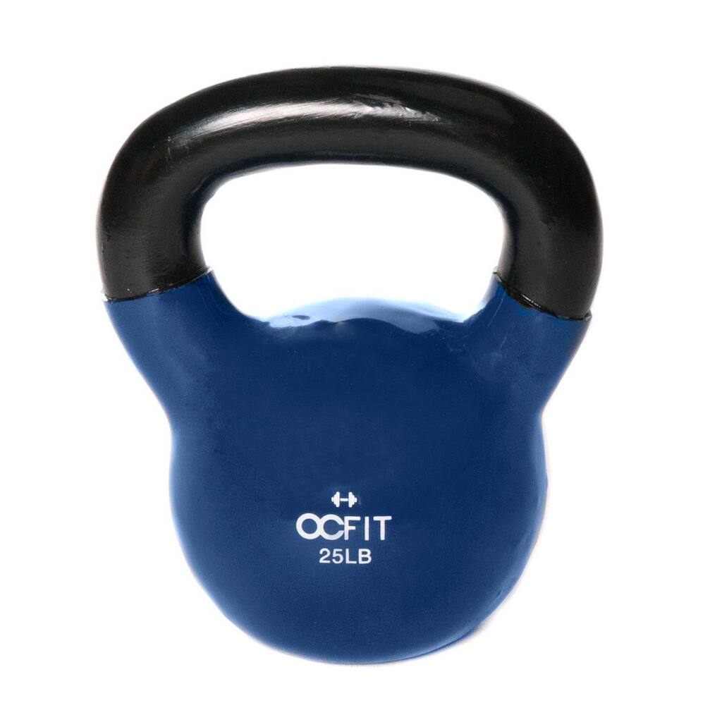 25-pound Vinyl Coated Kettlebell