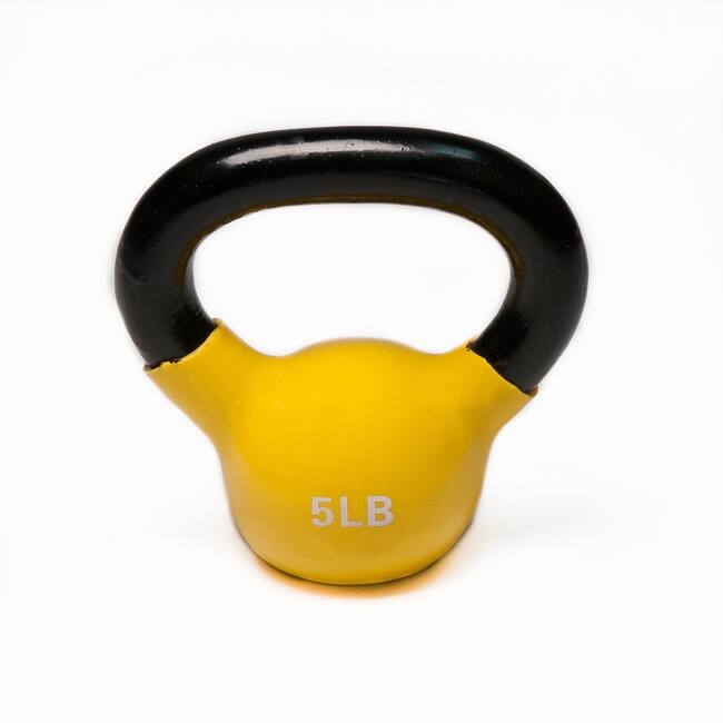 5-pound Vinyl Coated Kettlebell