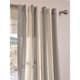 preview thumbnail 14 of 12, Exclusive Fabrics Del Mar Grey Linen Blend Stripe Curtain (1 Panel)