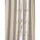preview thumbnail 6 of 12, Exclusive Fabrics Del Mar Grey Linen Blend Stripe Curtain (1 Panel)