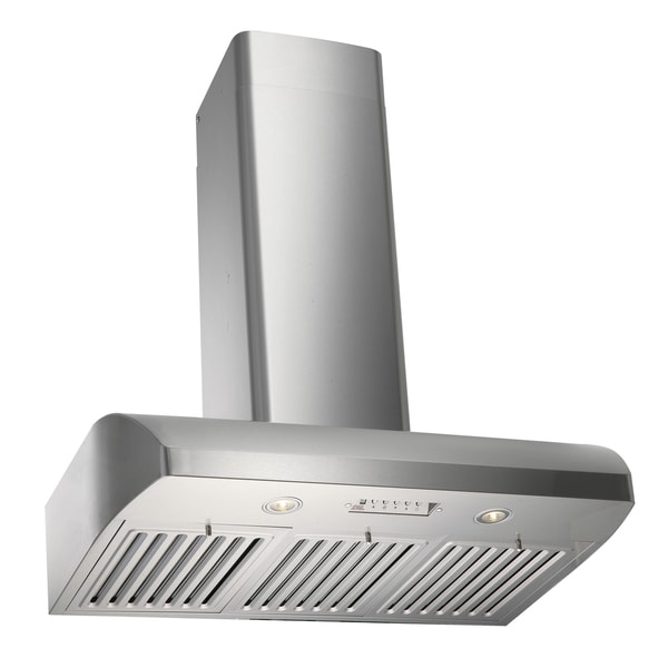 KOBE Premium CH 122 SQB 1 Series, 30" Wall Mount, 6 Speed, 720 CFM, LED Lights, Baffle Filters, QuietMode?, ECO Mode Kobe Range Hoods