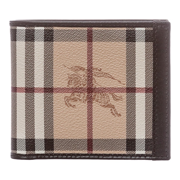 Burberry Haymarket Check Billfold Wallet Burberry Designer Wallets