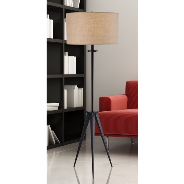 Caperana 1-light Oil Rubbed Bronze Floor Lamp