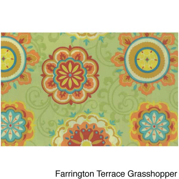 19-inch Square Indoor/Outdoor Chair Cushions (Set of 2) - 19" x 19"