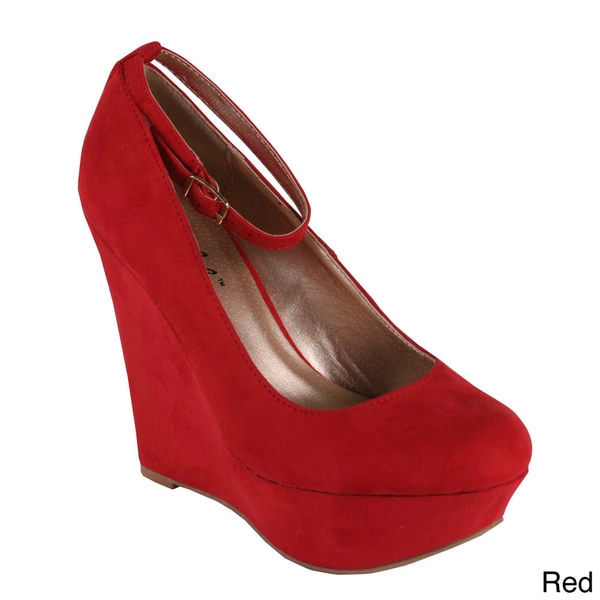 Bonnibel Womens Ailey 1 Platform Wedge Pumps Free Shipping On Orders Over 45 Overstock 7500