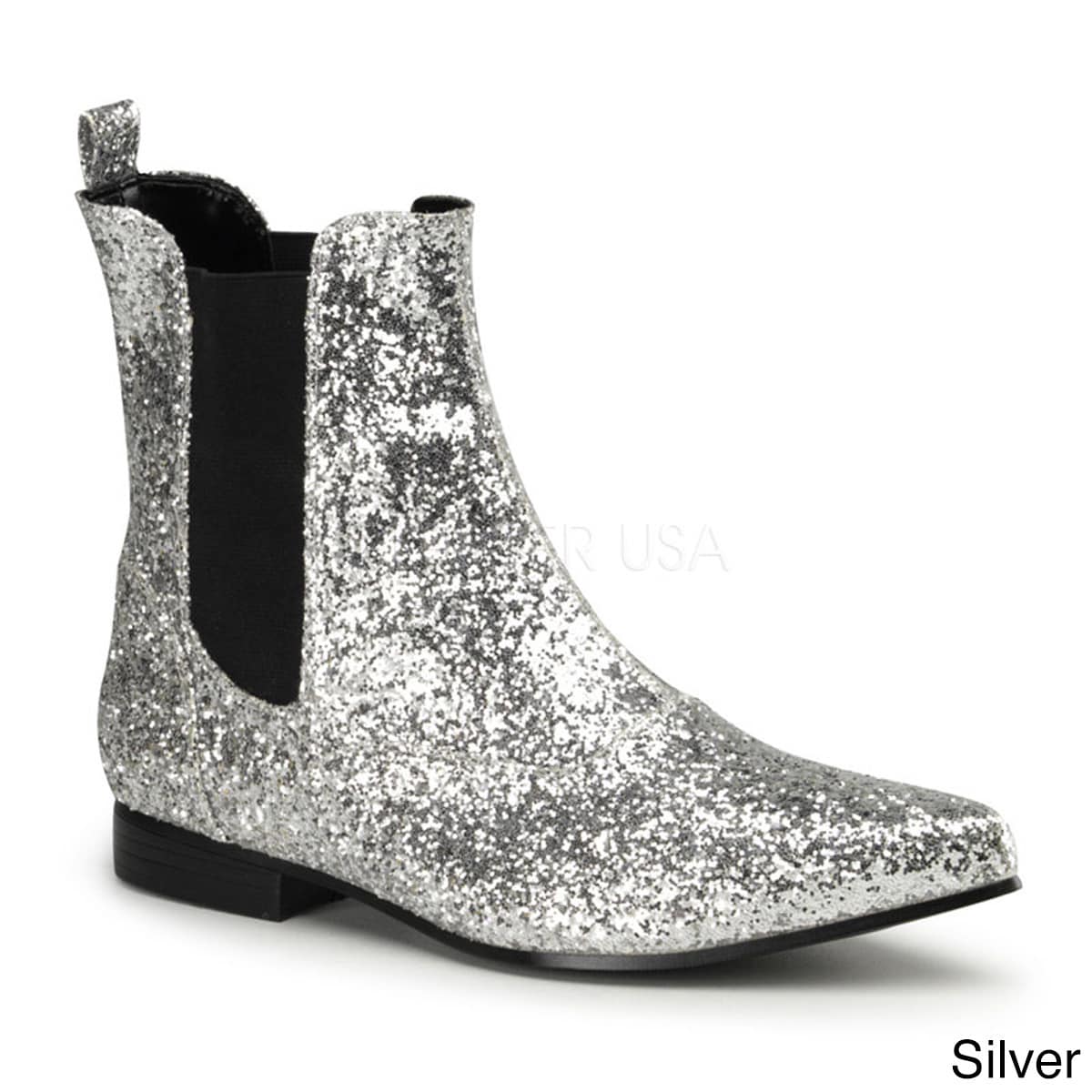 black boots 1 inch heel