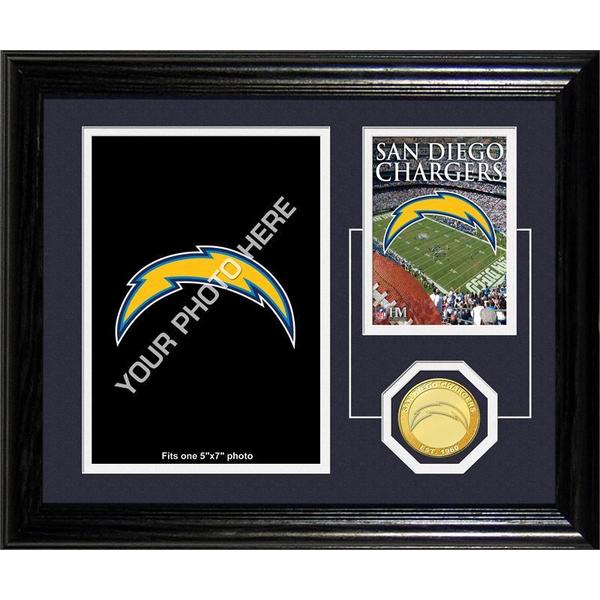 San Diego Chargers Framed Memories Desktop Photo Mint   15642816