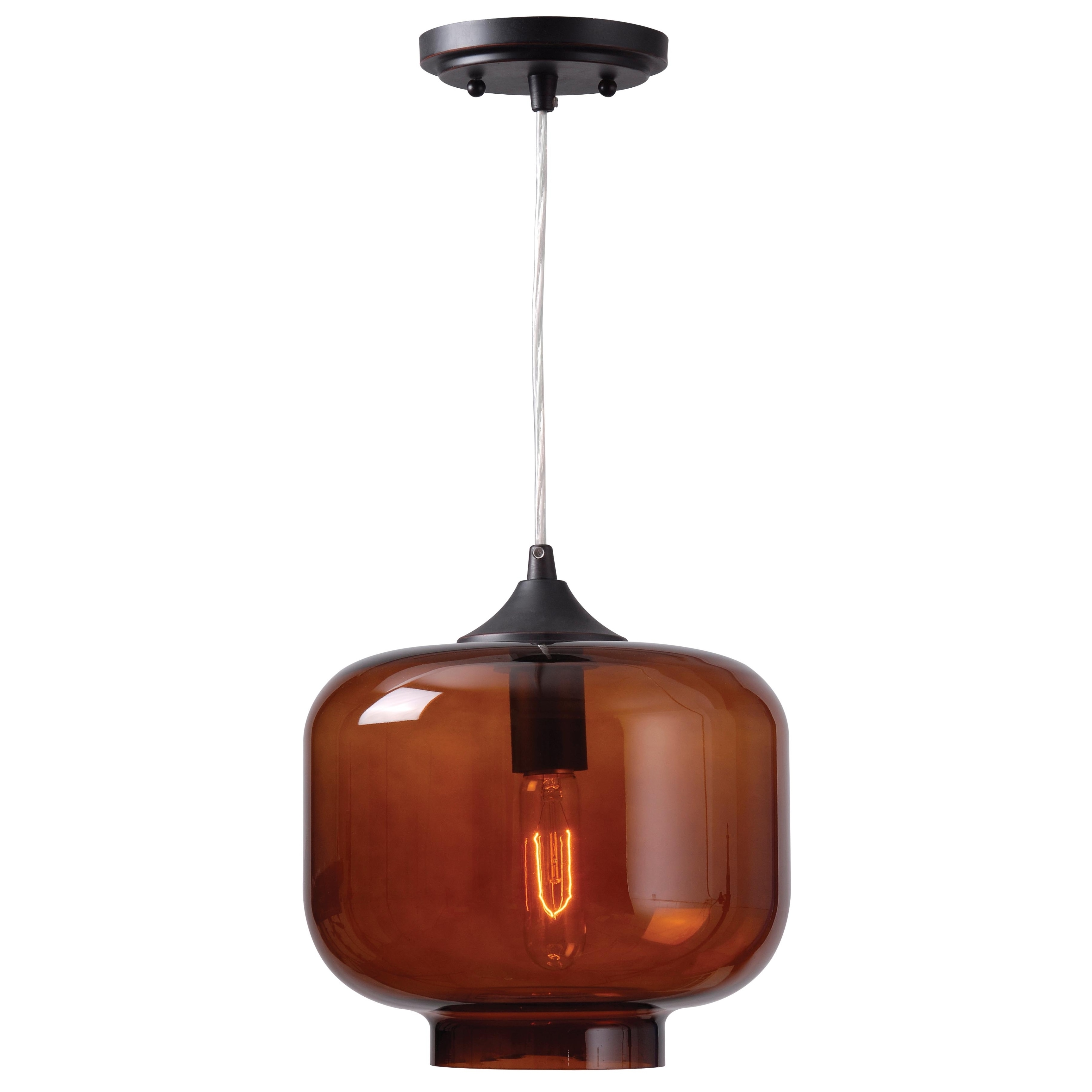 Pavia 15 inch Oil Rubbed Bronze Finish 1 light Pendant