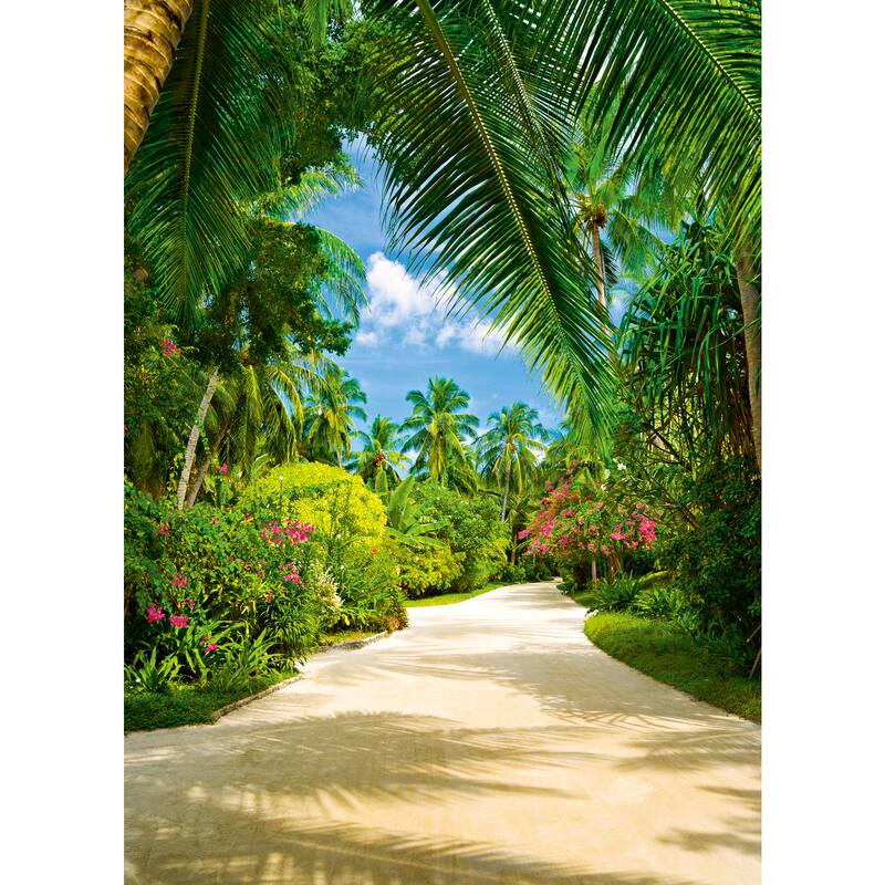 Wizard & Genius Tropical Pathway' Wall Mural