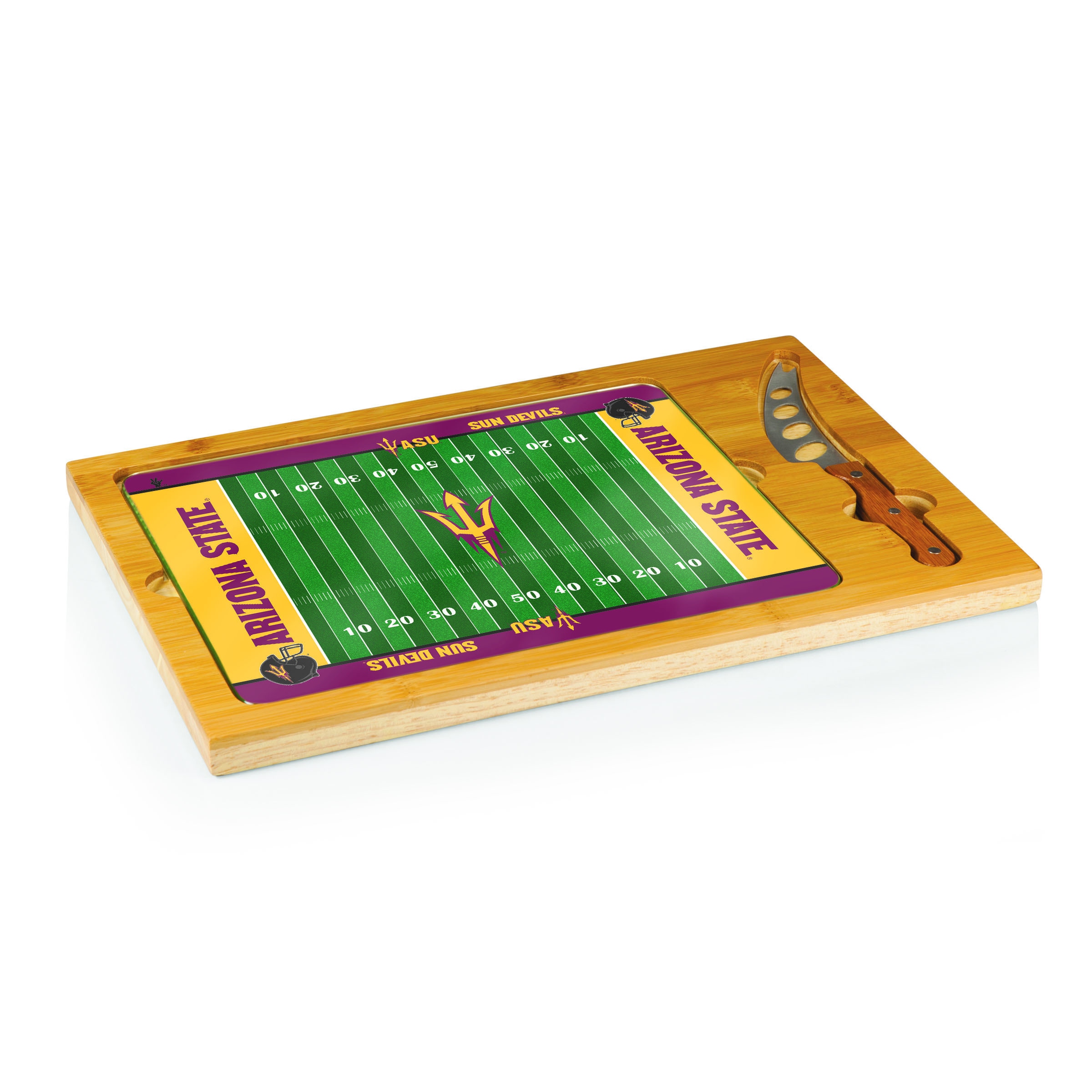 Football Icon Arizona State Sun Devils Cheese Tray