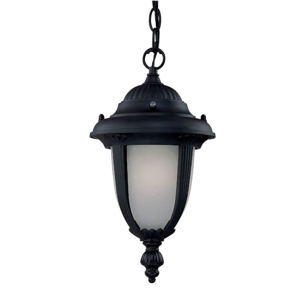 Monterey Energy Star 1-light Matte Black Outdoor Hanging Lantern