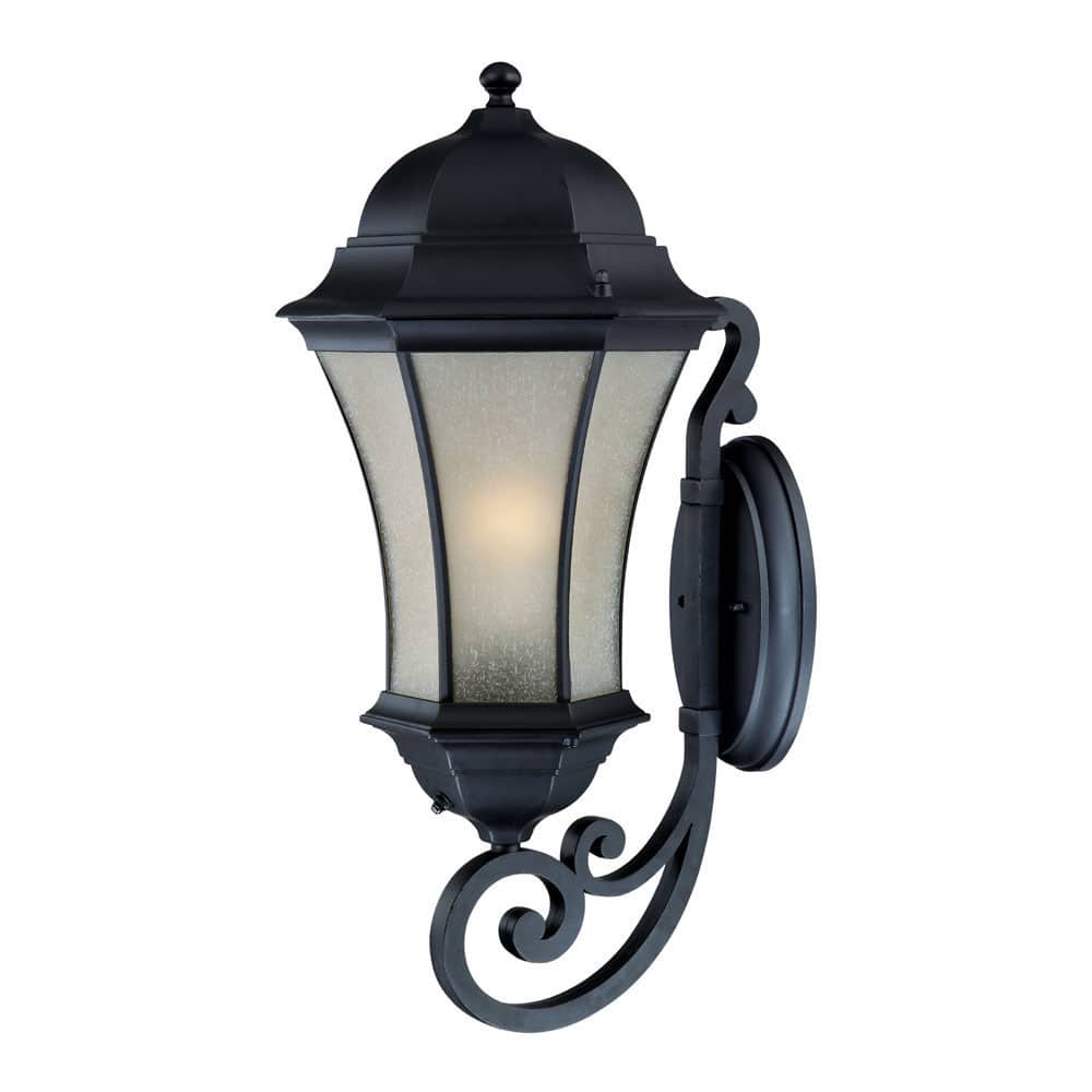 Waverly Energy Star 1-light Matte Black Outdoor Wall Mount