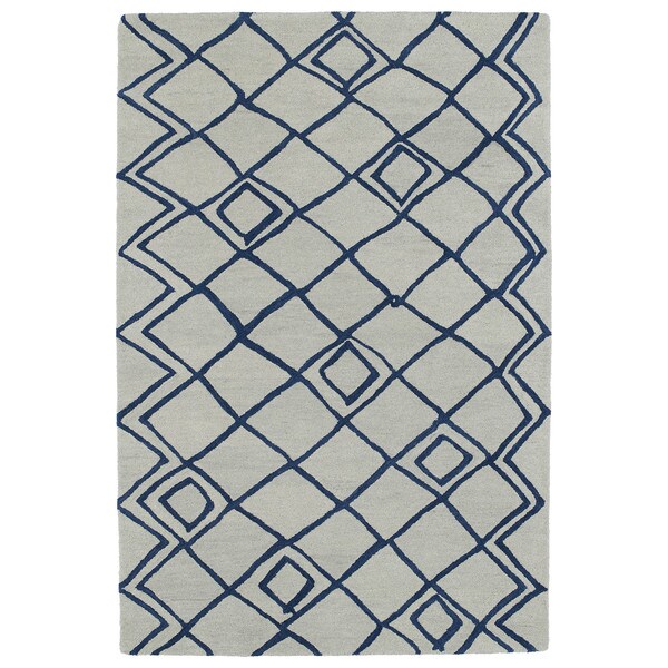 Hand-tufted Utopia Lucca Ivory Wool Rug (9'6 x 13'6) - 9'6" x 13'6"