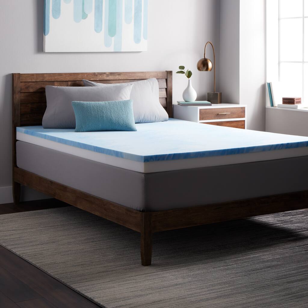 Select Luxury Combo 4-inch Gel Memory Restore-a-Mattress Topper - N/A