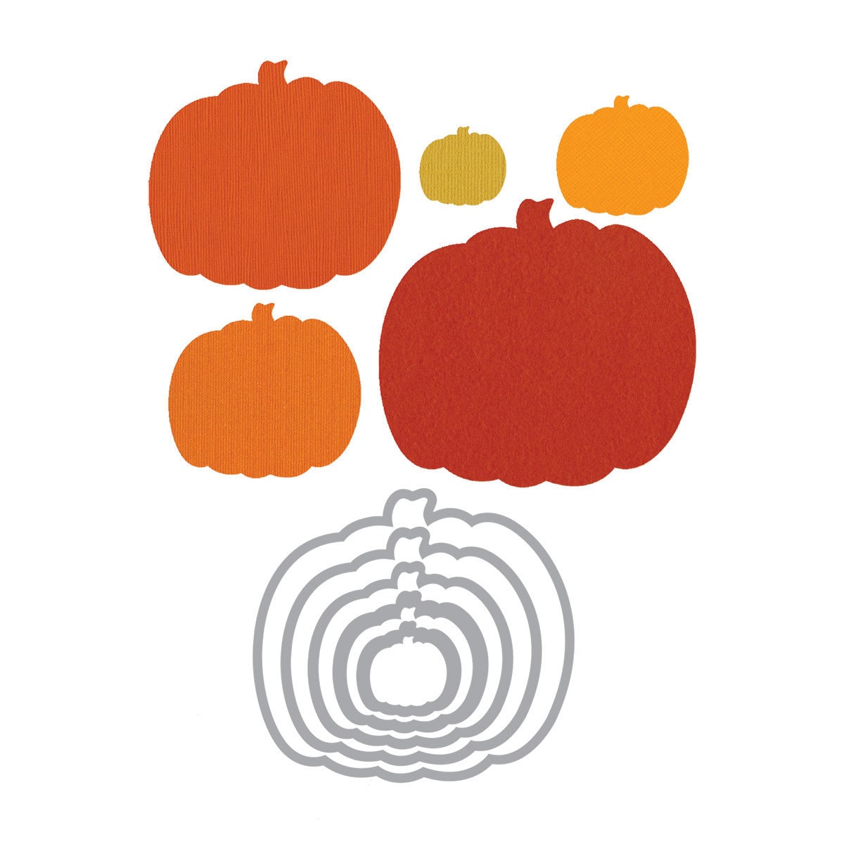 Sizzix Framelits Pumpkin Die Set (5 Pack)