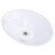 preview thumbnail 5 of 10, Highpoint Collection 17-inch Round Tapered Ceramic White Bathroom Vessel Sink