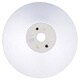 preview thumbnail 6 of 10, Highpoint Collection 17-inch Round Tapered Ceramic White Bathroom Vessel Sink