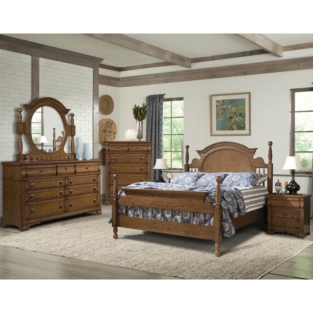 Vaughan Hunters Ridge 4 piece Poster Bedroom Set