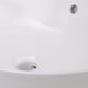 preview thumbnail 4 of 9, Highpoint Collection 23-inch White Ceramic Oblong Bathroom Vessel Sink