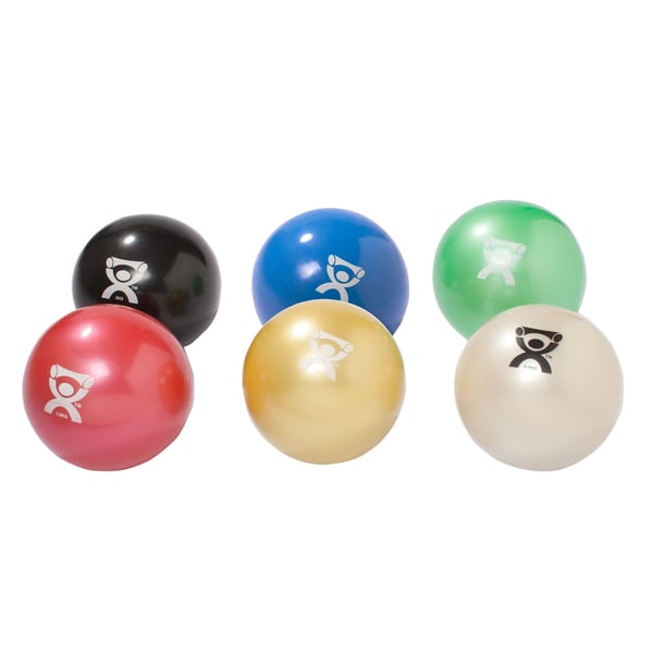 Cando Hand held Size Weight Balls (Set of 6) Core and Balance