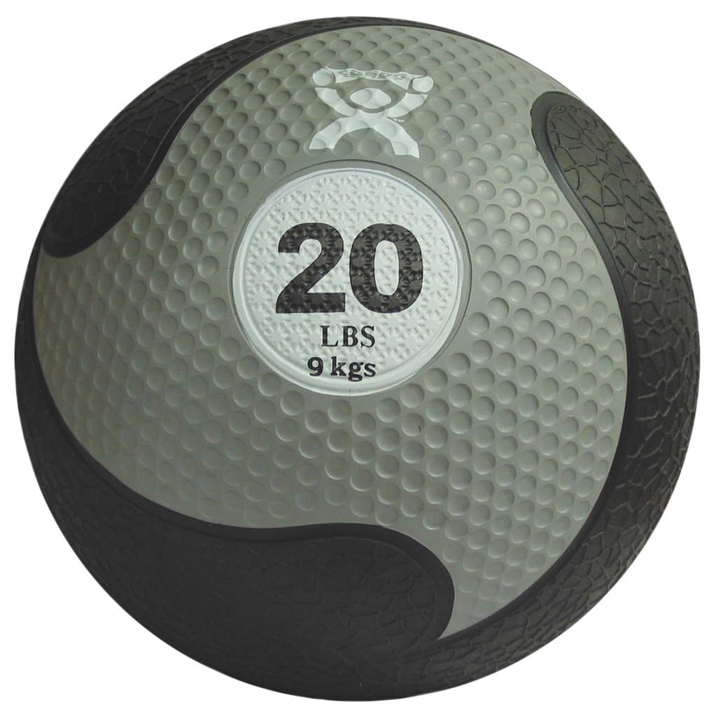 Cando 20-pound 11-inch Firm Medicine Ball