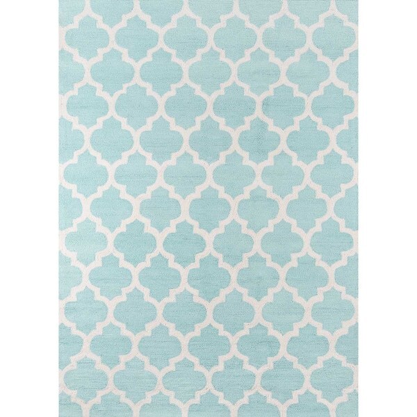 Momeni Geo Hand-Hooked Rug - 7'6 x 9'6