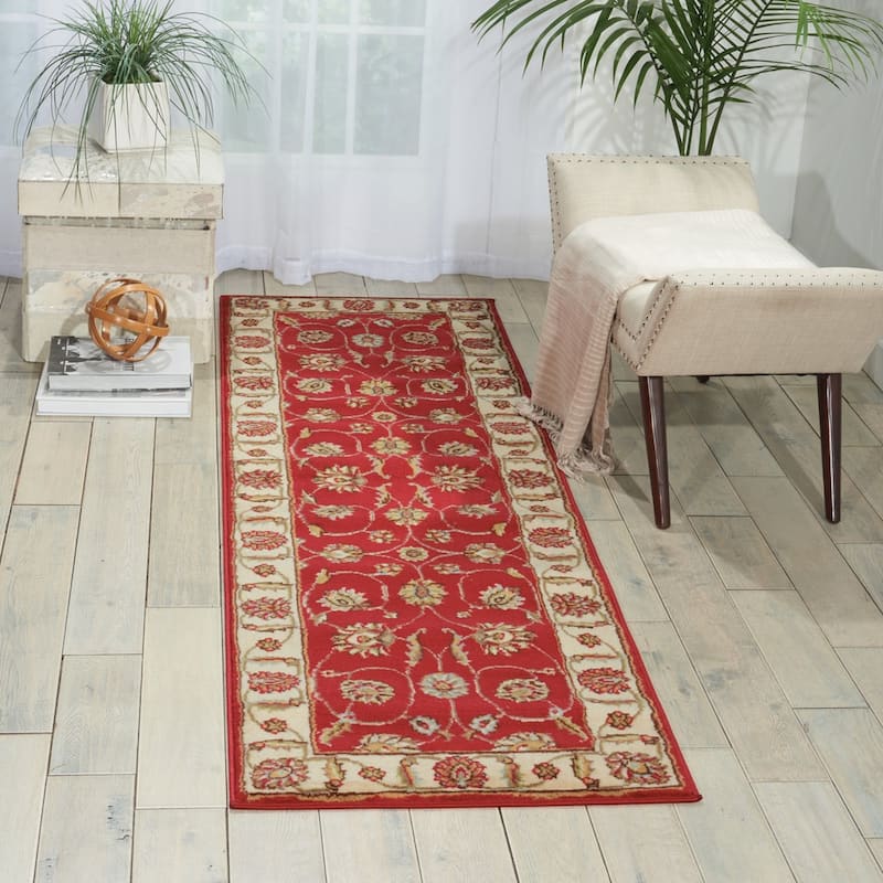 Nourison Modesto Persian Floral Border Area Rug