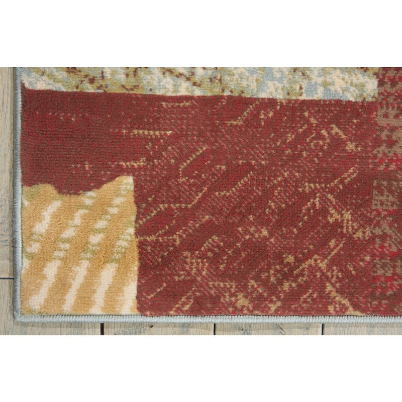 Nourison Modesto Abstract Modern Area Rug
