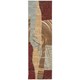 preview thumbnail 5 of 18, Nourison Modesto Abstract Modern Area Rug 2' 2" x 7' 3" - Brown - Runner