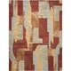 preview thumbnail 10 of 18, Nourison Modesto Abstract Modern Area Rug 7' 10" x 10' 6" - Brown - Rectangle