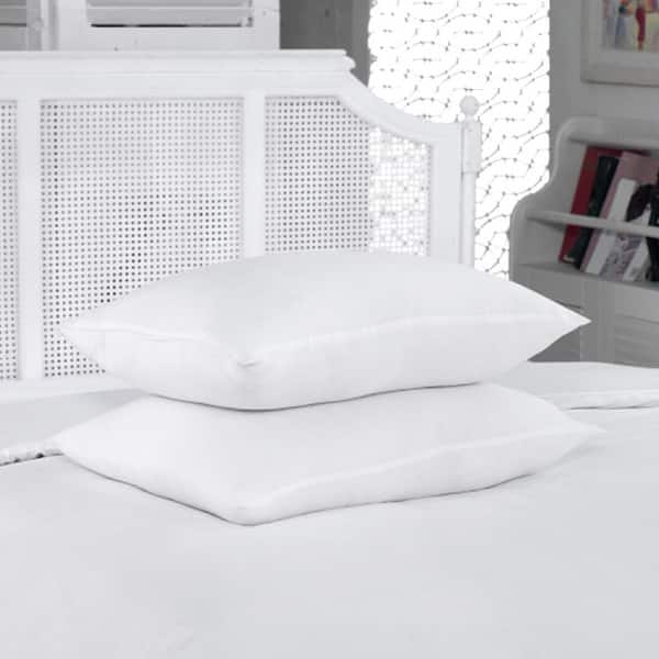 Hotel Collection White Soft Sateen Turkish Cotton Pillowcases Set of 4