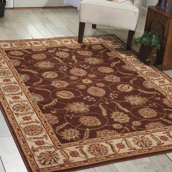 Nourison Modesto Brown Area Rug (7'10 x 10'6) - 7'10 x 10'6