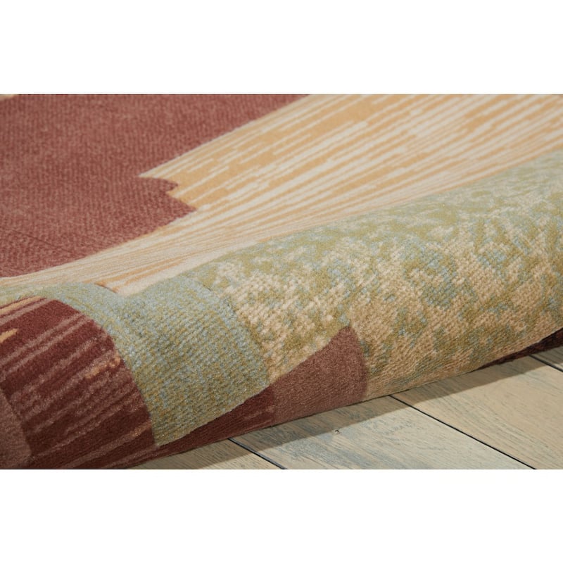 Nourison Modesto Abstract Geometric Area Rug
