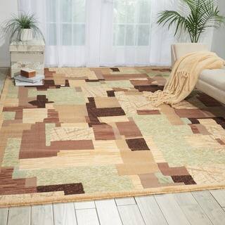 7x9 10x14 Rugs For Less Clearance Liquidation Nourison Modesto Beige Area Rug 7 10 X