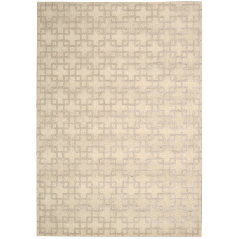 Kathy Ireland Home Hollywood Shimmer Bisque Abstract Area Rug (39 X 59)