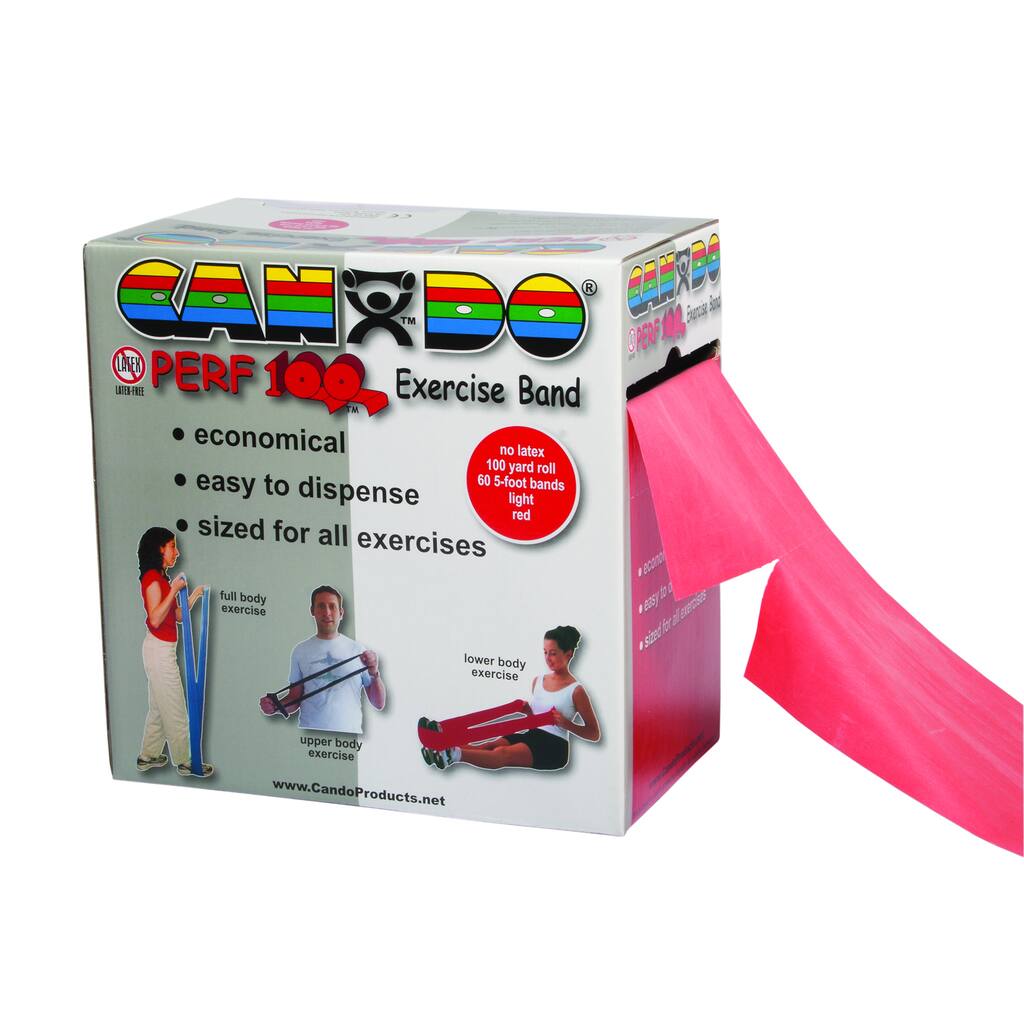 Cando 100-yard No Latex Exercise Band