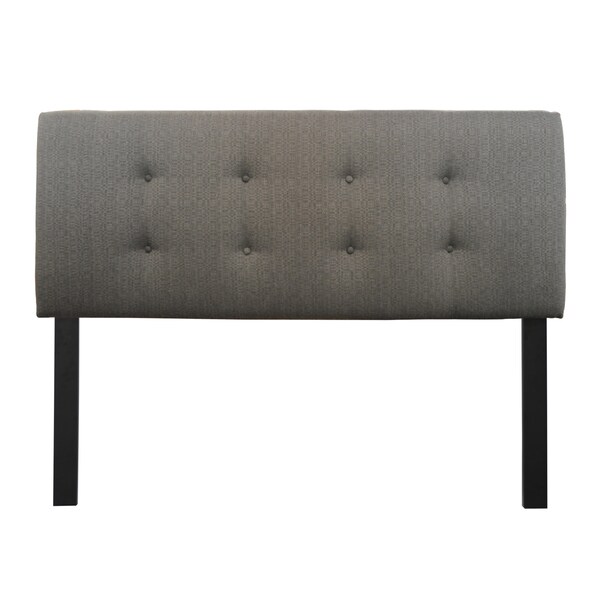 8-button Tufted Candice Charcoal Headboard. Opens flyout.