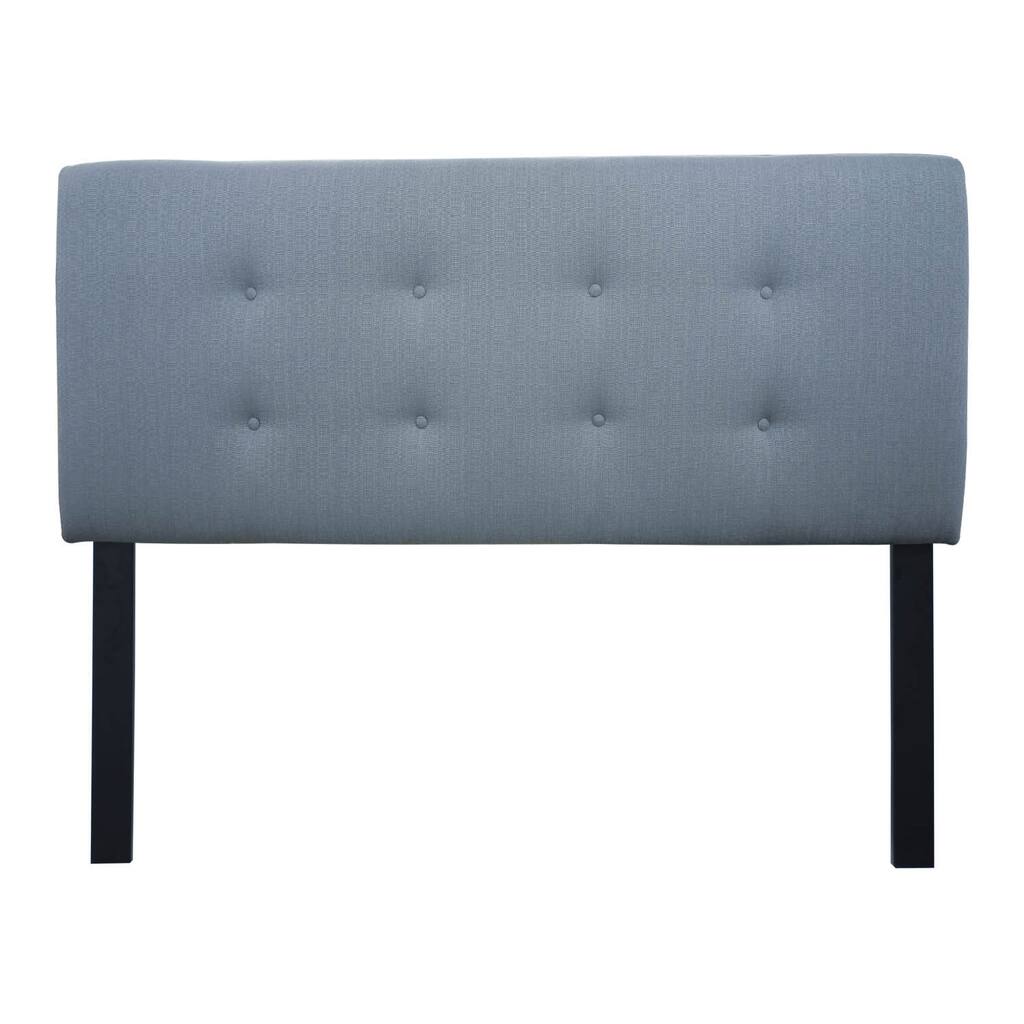 8-button Tufted Candice Bay Blue Headboard