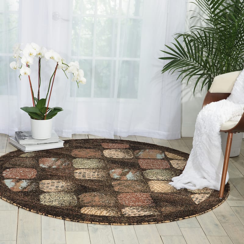 Nourison Modesto Geometric Area Rug