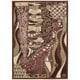 preview thumbnail 22 of 24, Nourison Modesto Abstract Geometric Area Rug 5'3" x 7'3" - Red - Rectangle