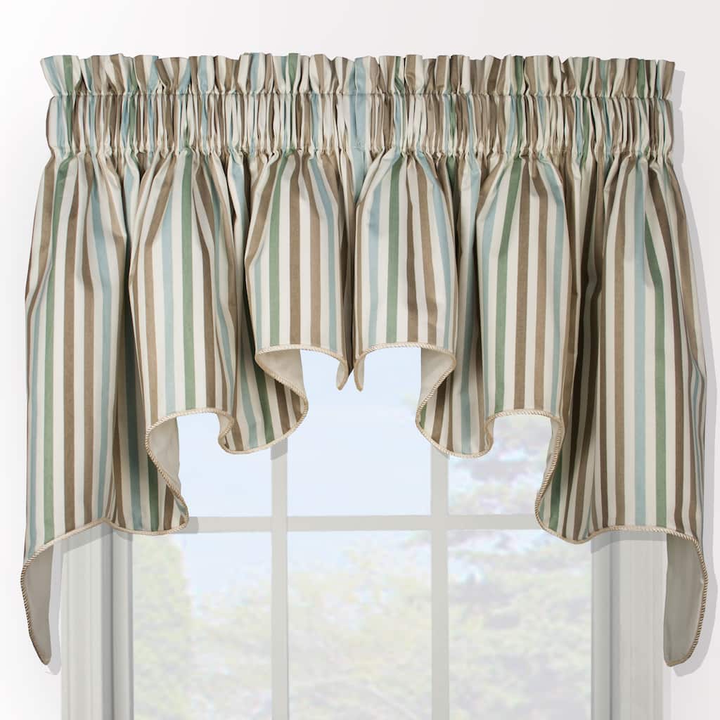 Ellis Curtain Line Up Duchess 2-piece Window Valance