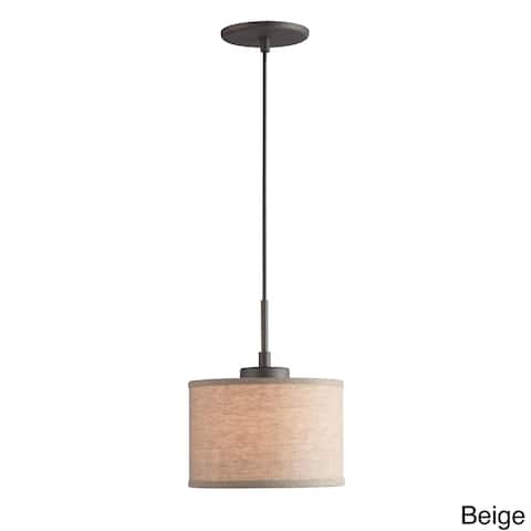 1-light Metallic Bronze Mini Pendant