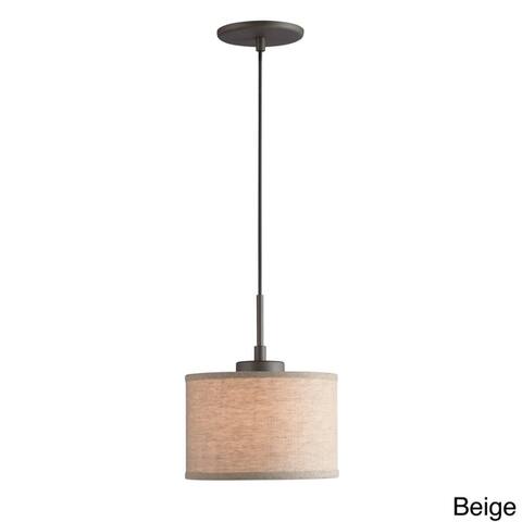 1-light Metallic Bronze Mini Pendant