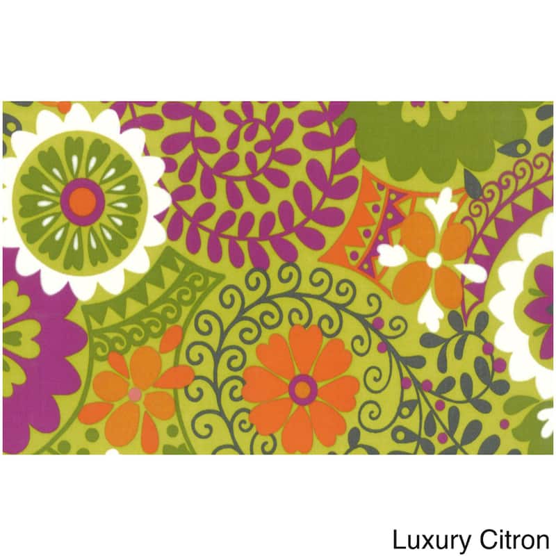19-inch Square Tufted Indoor/Outdoor Chair Cushion - 19" x 19"