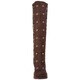 brown demonia boots