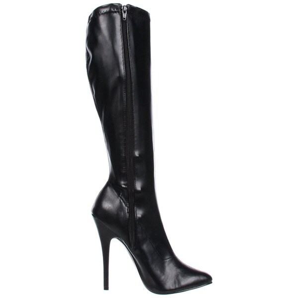 knee high boots stiletto heel
